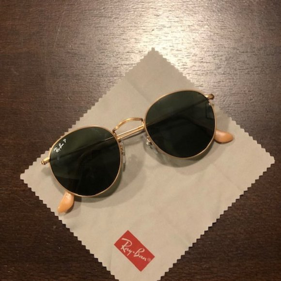 Ray-Ban Accessories - Ray-Ban Round Metal Polarized Sunglasses